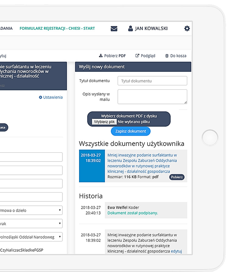 Zawieranie umów online