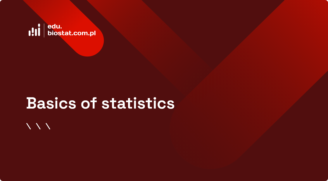 Basics of statistics