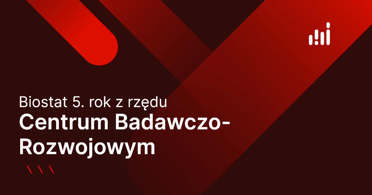 Biostat już 5. rok ze statusem centrum badawczo-rozwojowego