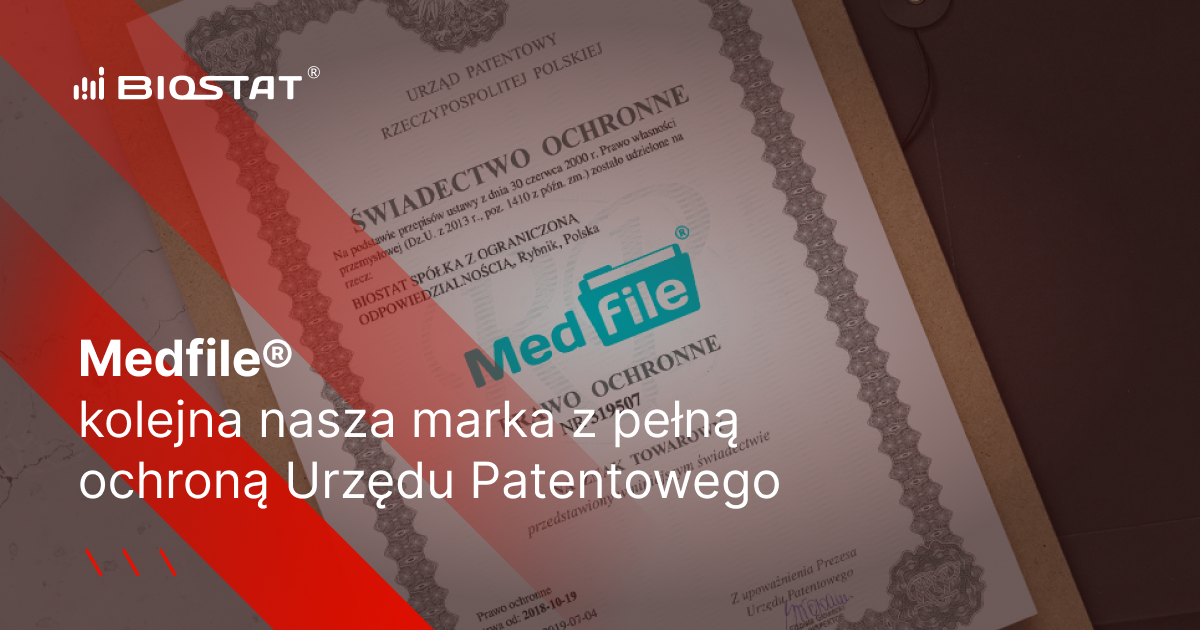 Medfile® – kolejna nasza marka z pełną ochroną Urzędu Patentowego