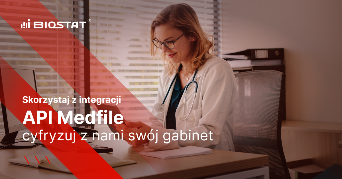 Medfile oferuje API do integracji z e-Receptą, e-Skierowaniem i e-Zwolnieniem