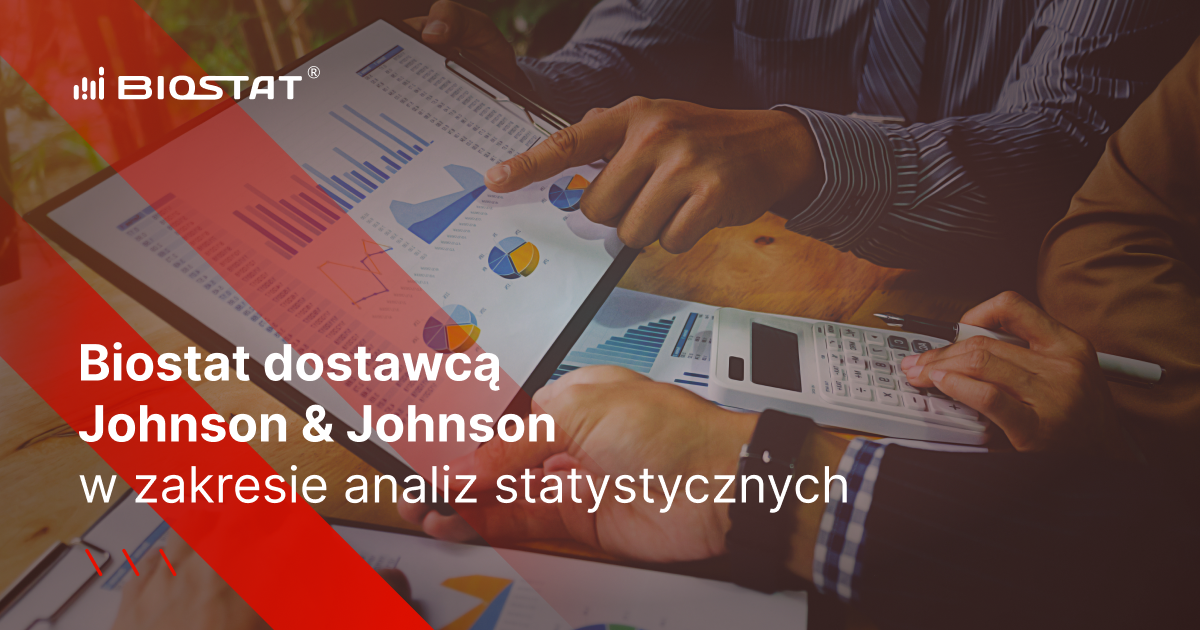Biostat dostawcą Johnson &amp; Johnson w zakresie analiz statystycznych