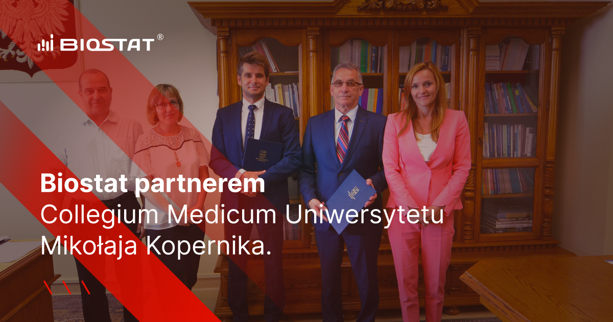 Biostat®  Partnerem Collegium Medicum Uniwersytetu Mikołaja Kopernika.