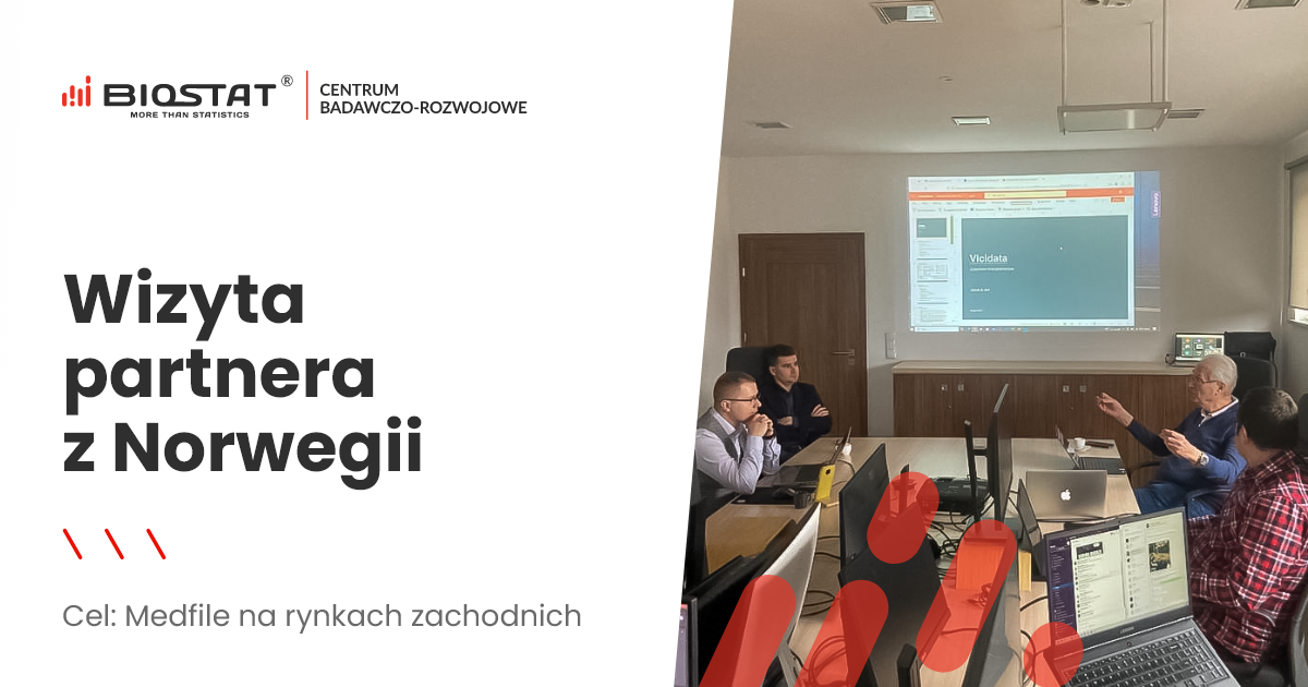Gościliśmy naszego partnera z Norwegii. Cel: Medfile na rynkach zachodnich