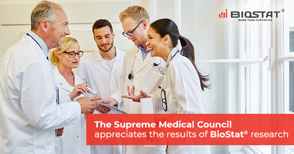 The Supreme Medical Council appreciates the results of BioStat® research on the image of doctors