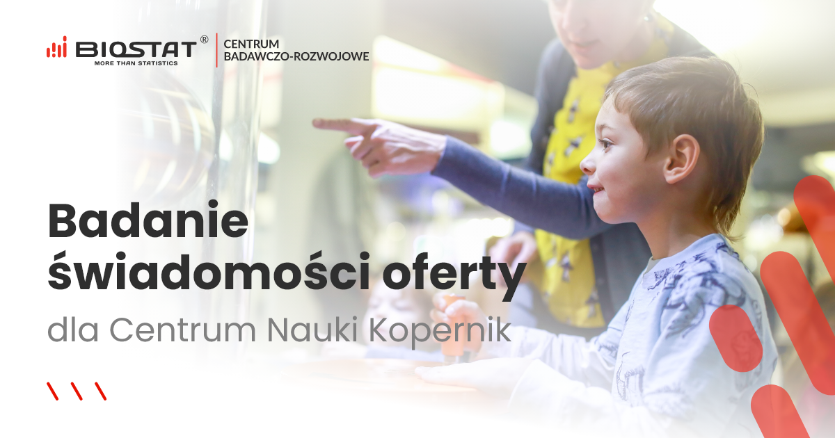 Biostat zrealizuje badanie świadomości oferty dla Centrum Nauki Kopernik