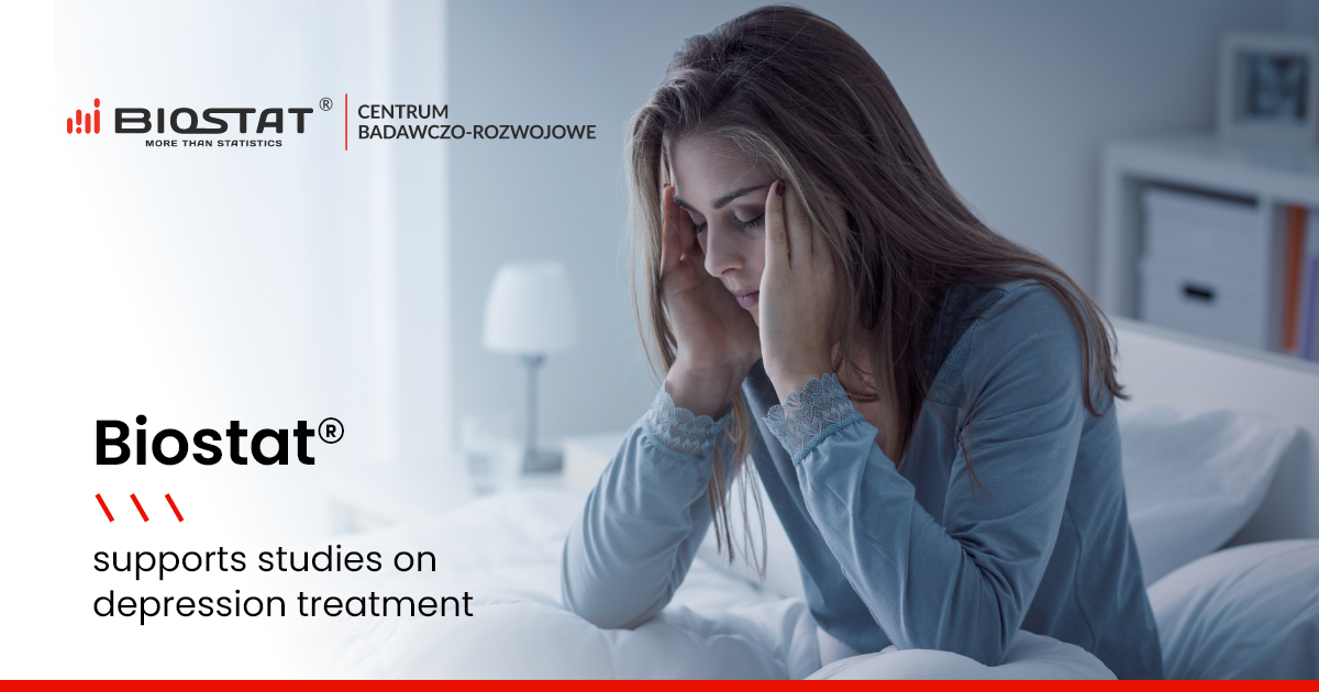 Biostat® supports studies on depression treatment