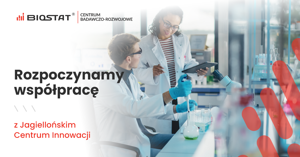 Biostat rozpoczyna współpracę z Jagiellońskim Centrum Innowacji