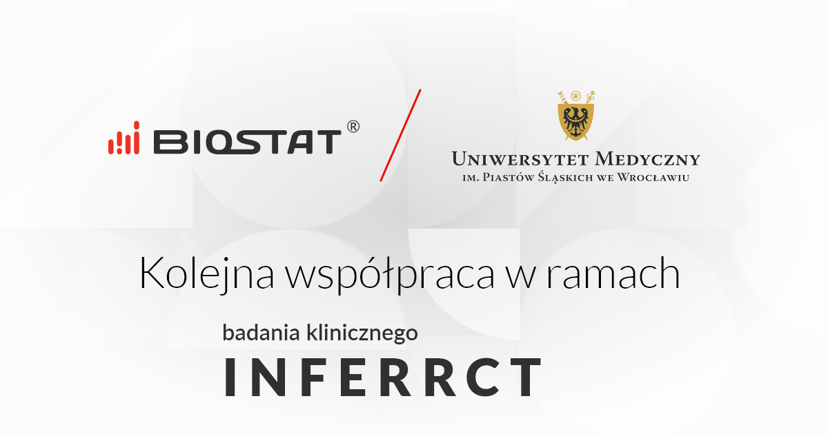 Kolejna współpraca w ramach badania klinicznego INFERRCT z Uniwersytetem Medycznym we Wrocławiu