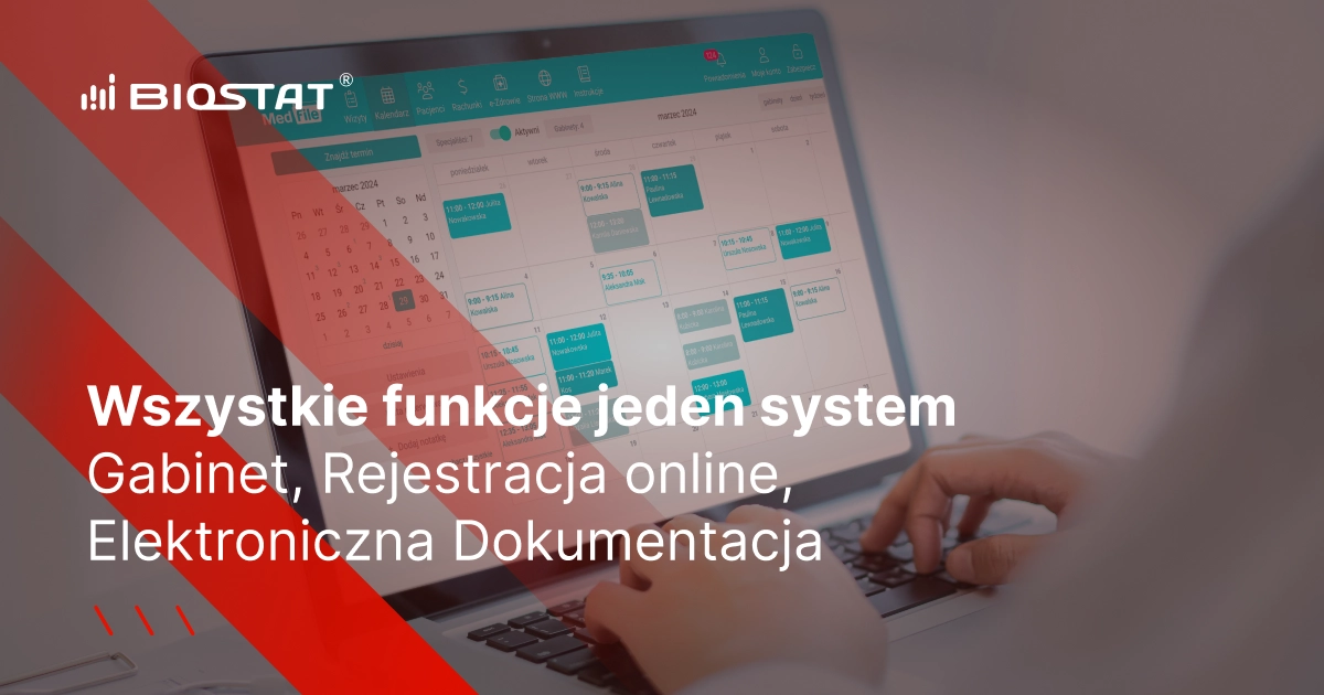 Medfile. Jeden program, wszystkie funkcje: Promocja Gabinetu, eRejestracja, Elektroniczna Dokumentacja