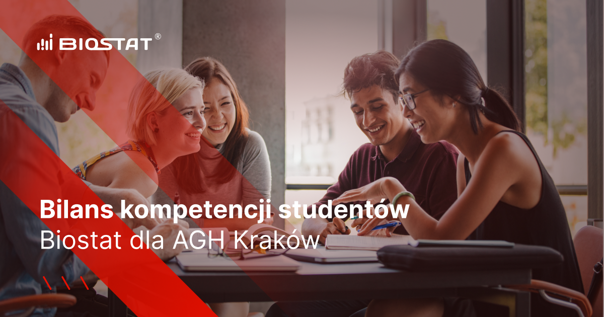 Bilans kompetencji studentów - BioStat® dla AGH Kraków