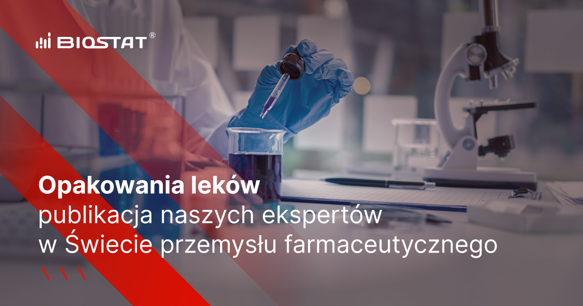 Opakowania leków - publikacja naszych ekspertów w Świecie przemysłu farmaceutycznego