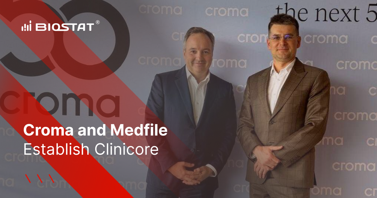 Croma and Medfile Establish Clinicore. Biostat Contributes to the Future of Aesthetic Medicine