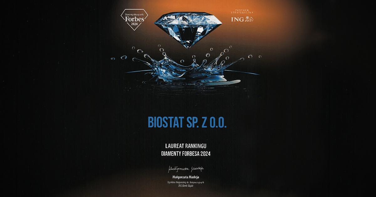Biostat listed in the Forbes ranking