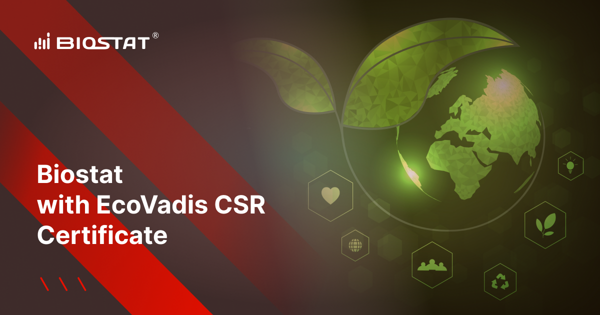 Biostat with EcoVadis CSR Certificate