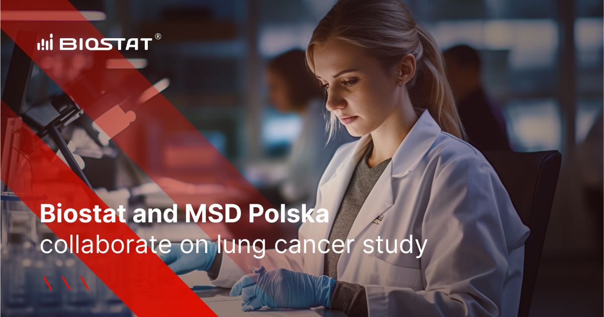 Biostat and MSD Polska collaborate on lung cancer study