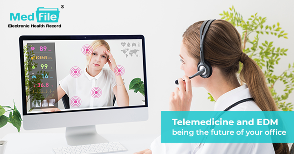 Telemedicine and EDM being the future of your office
