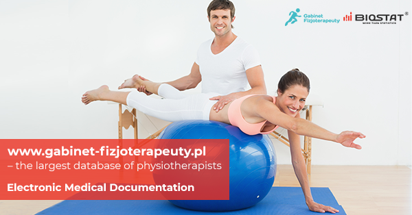 www.gabinet-fizjoterapeuty.pl – the largest database of physiotherapists. Electronic Medical Documentation.